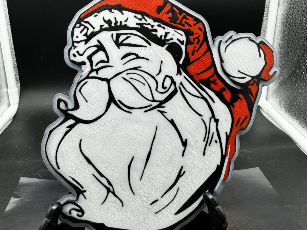 Classic Santa Sign