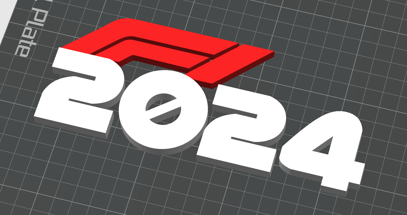 Formula1 2024 Decoration