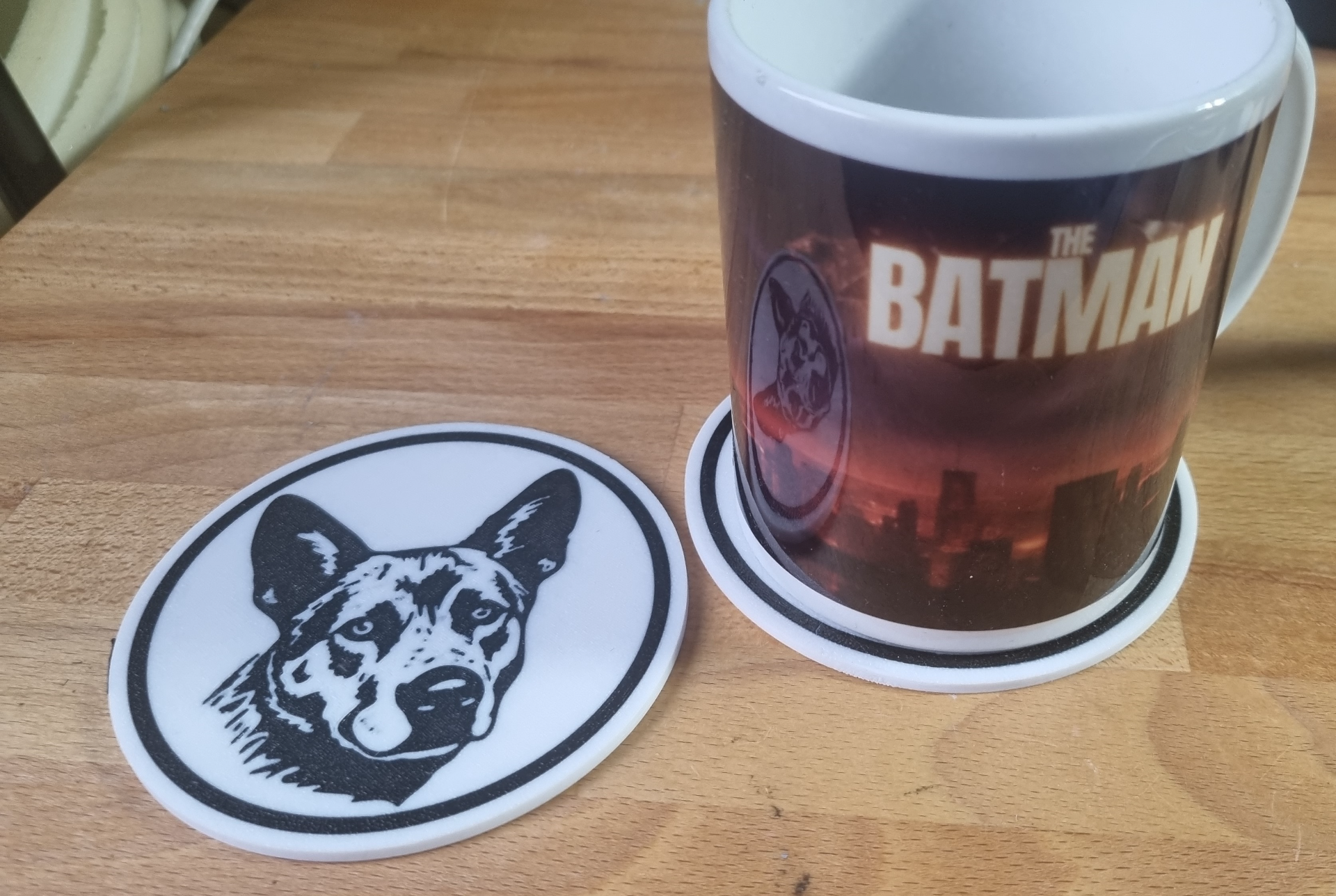 Australian Cattle Dog coaster / wall art