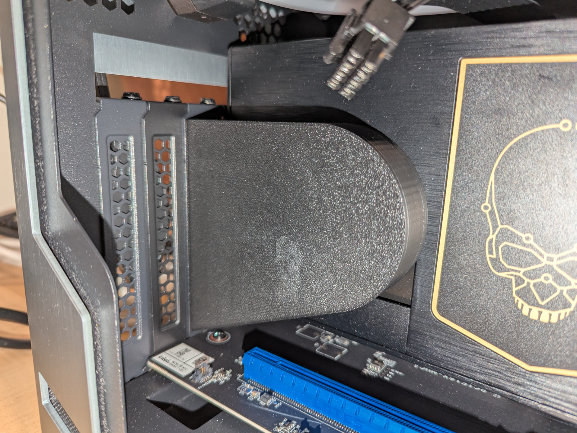 Cougar NUC 110 intake air duct & I/O board shroud
