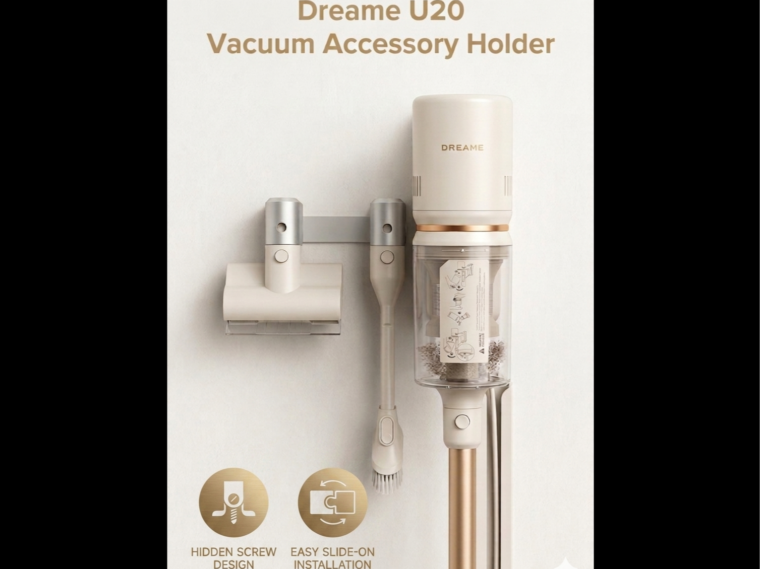 Support pour accessoires d'aspirateur Dreame U20