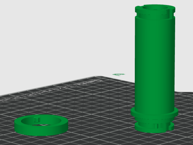 Artillery Sidewinder additional spool holder