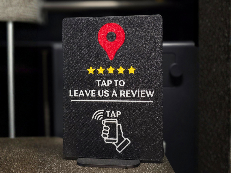NFC Tap Sign STL | Multi-Color 3D Print File