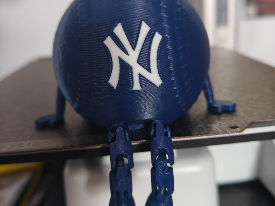 Sitting Yankees Baseball