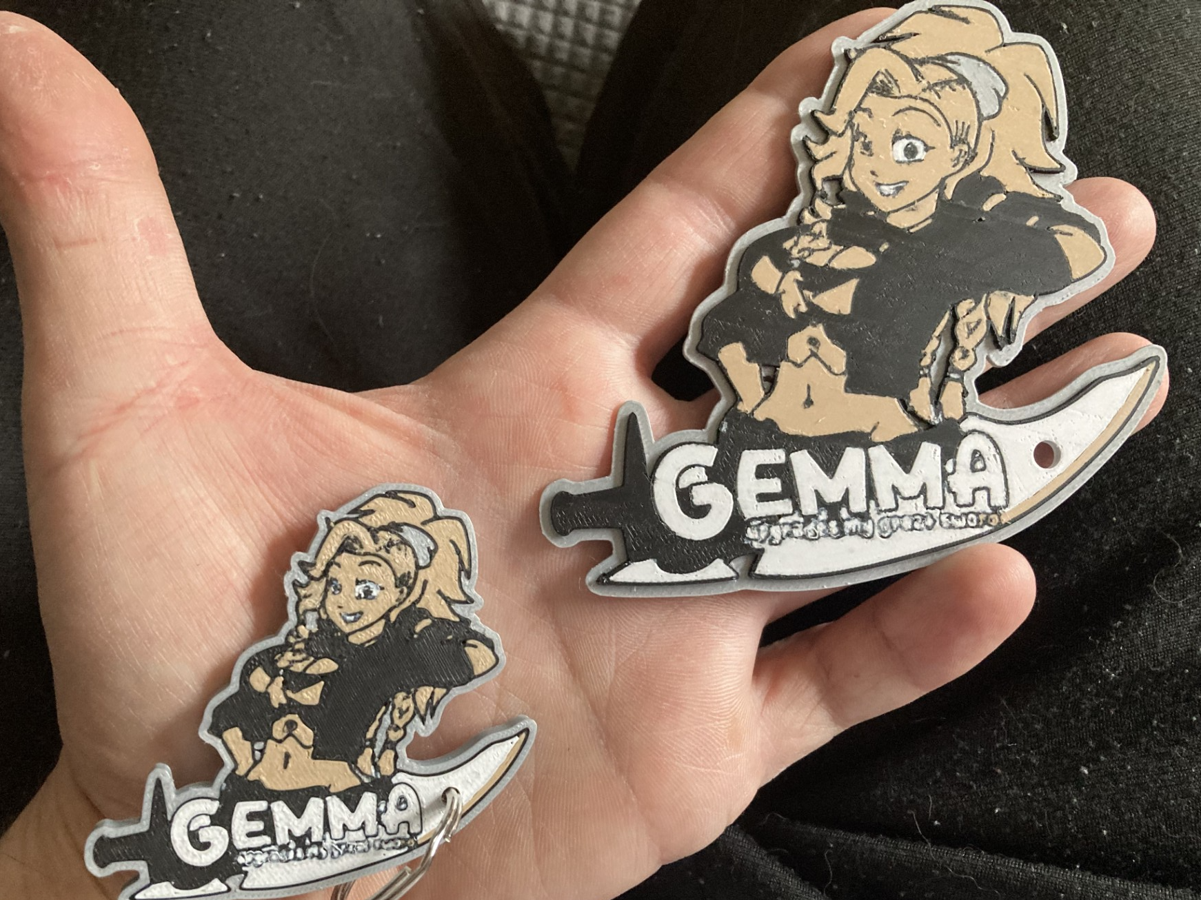 Porte clef Gemma Monster Hunter Wilds