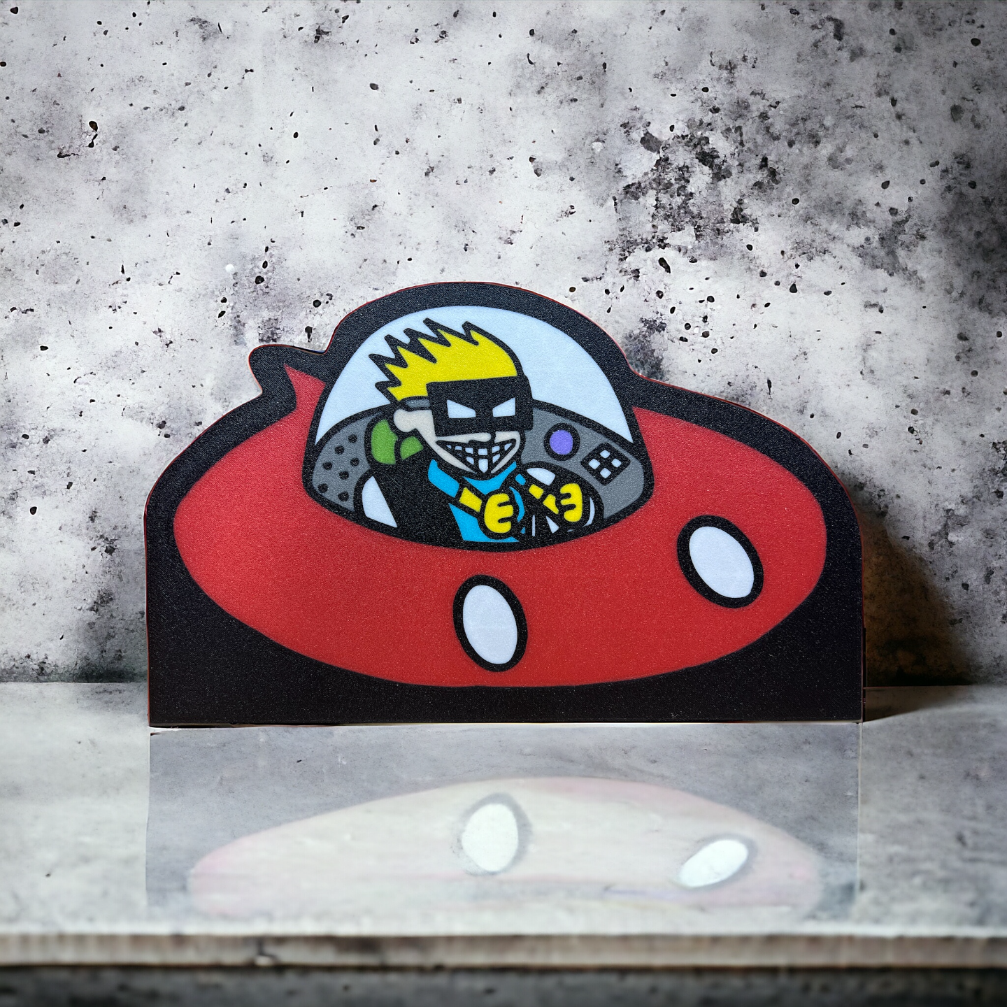 Calvin and Hobbes Spaceman Spiff Desktop Sign
