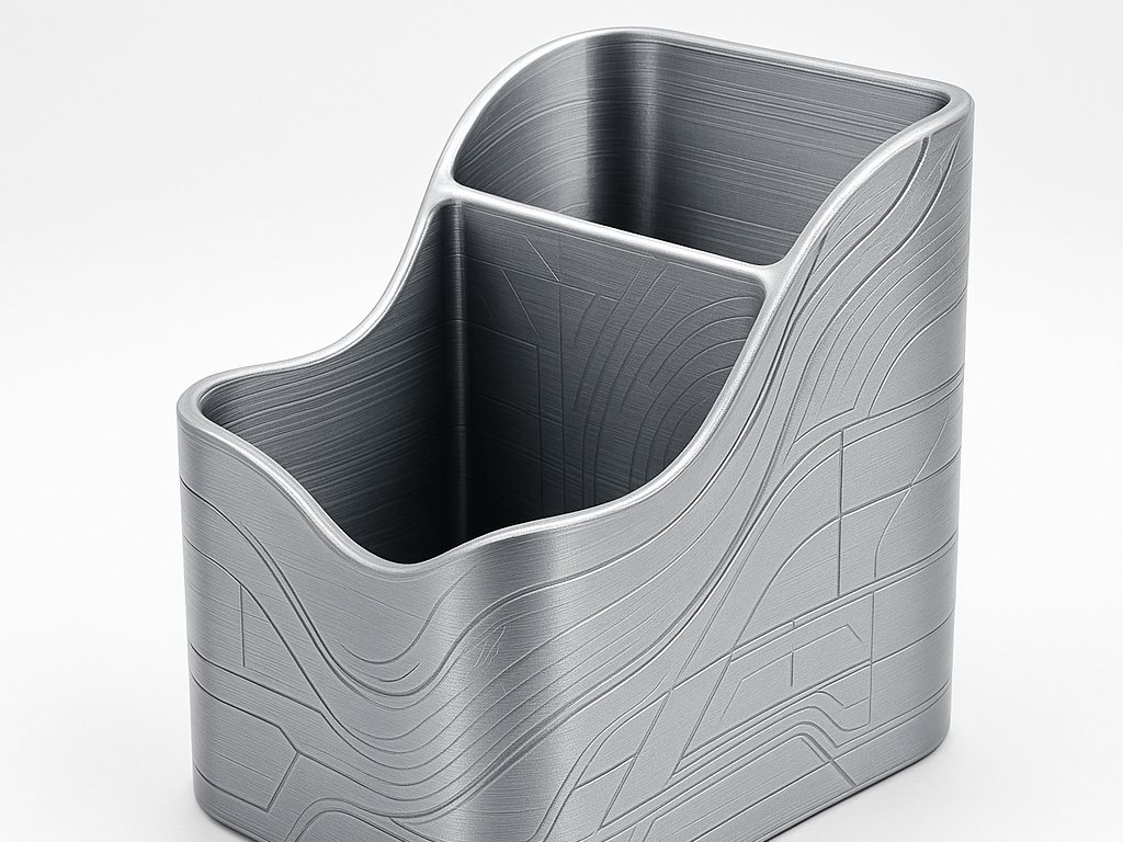 Cosmic Wave Organizer Box – Silver Surfer Inspired