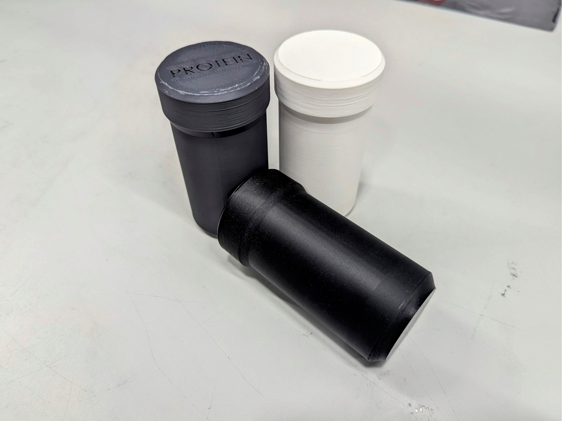 Protein Powder Cannister