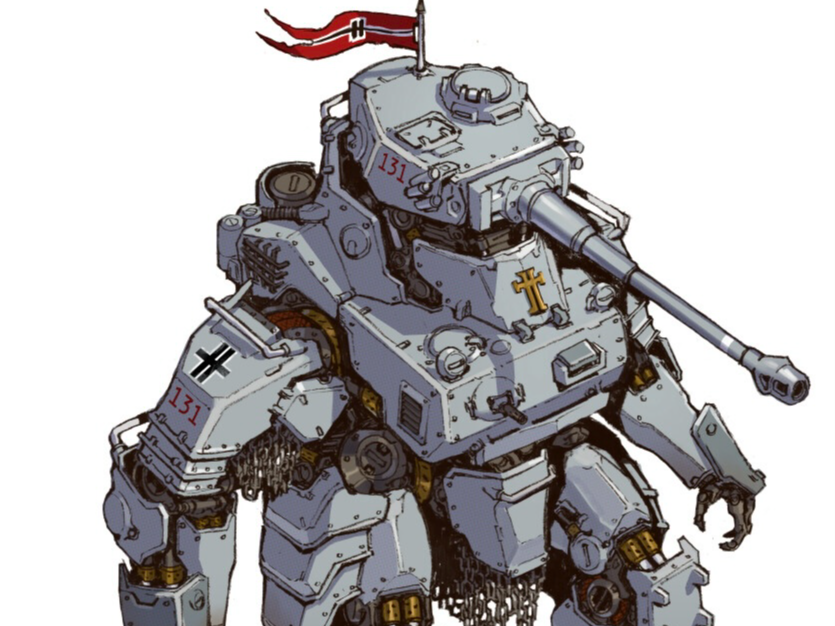 Tankhead German Panzer VI Tiger Tank Mech
