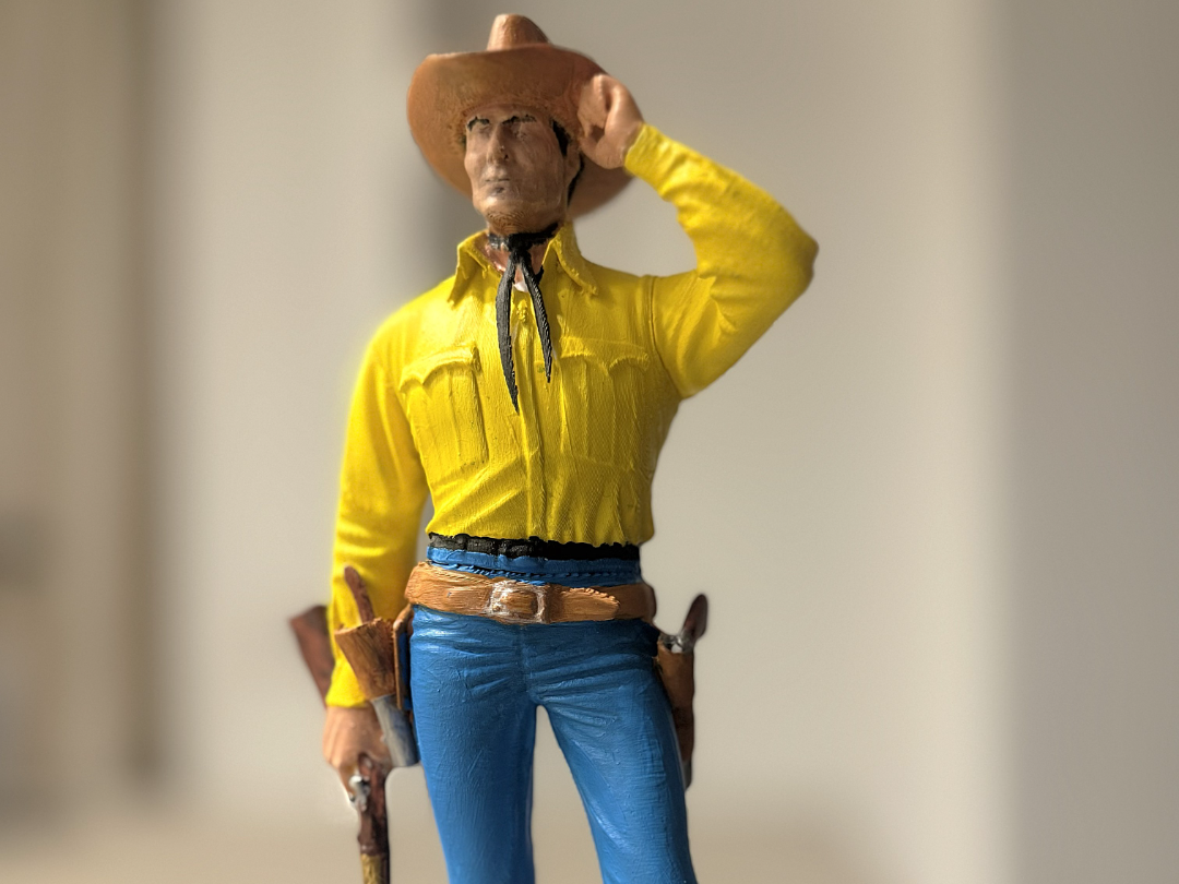 Tex Willer – Miniatura 3D del leggendario Ranger