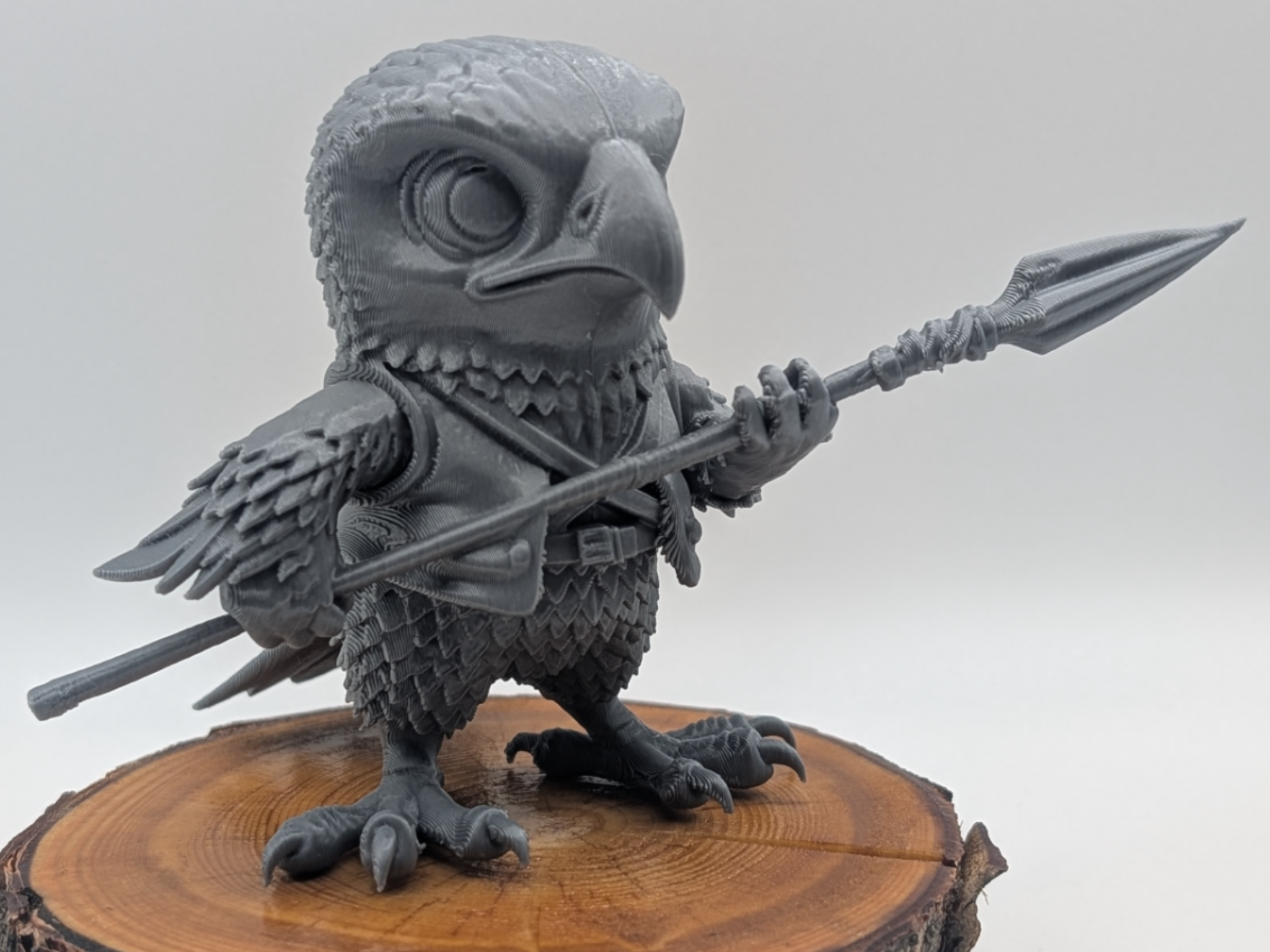 Chibi Aarakocra - The Avian Ace