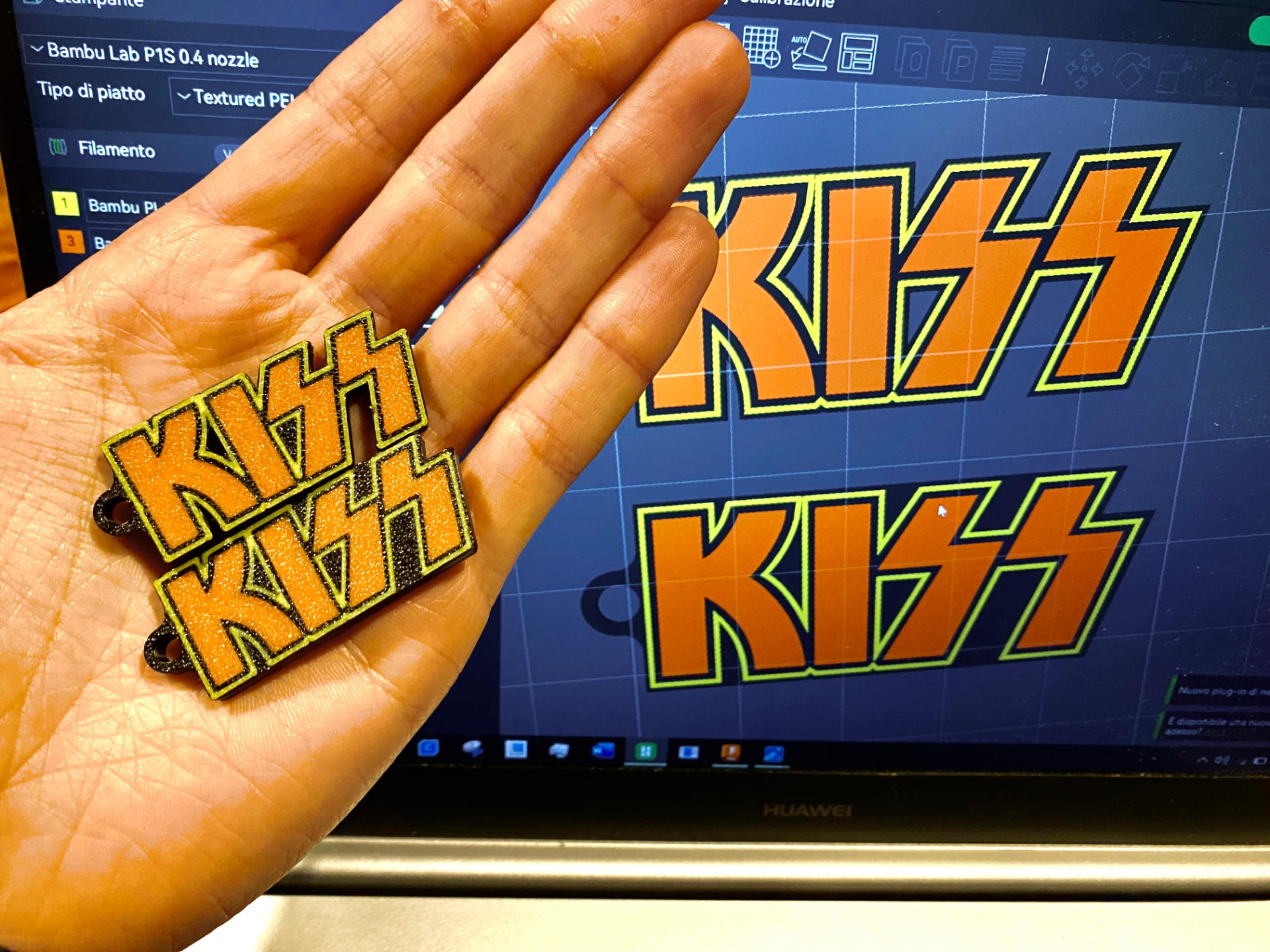 Kiss Keychains