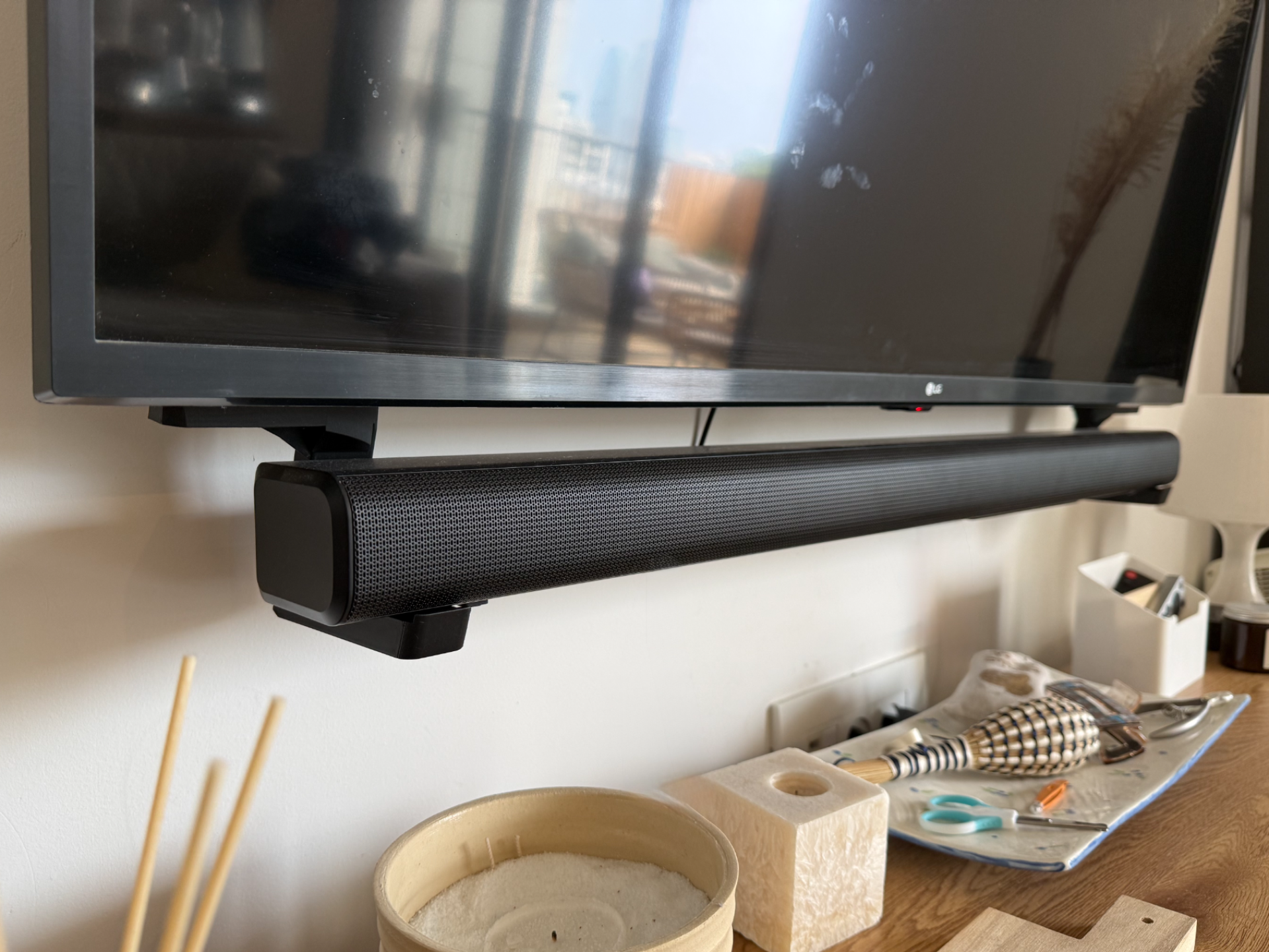 LG TV Soundbar Mount V2 – Tilted Version