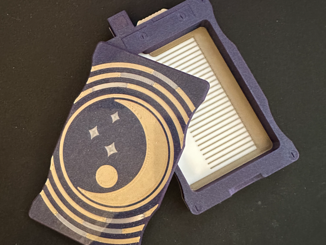 BdP Schiffchen eckige Steine 90° Galaxy Edition