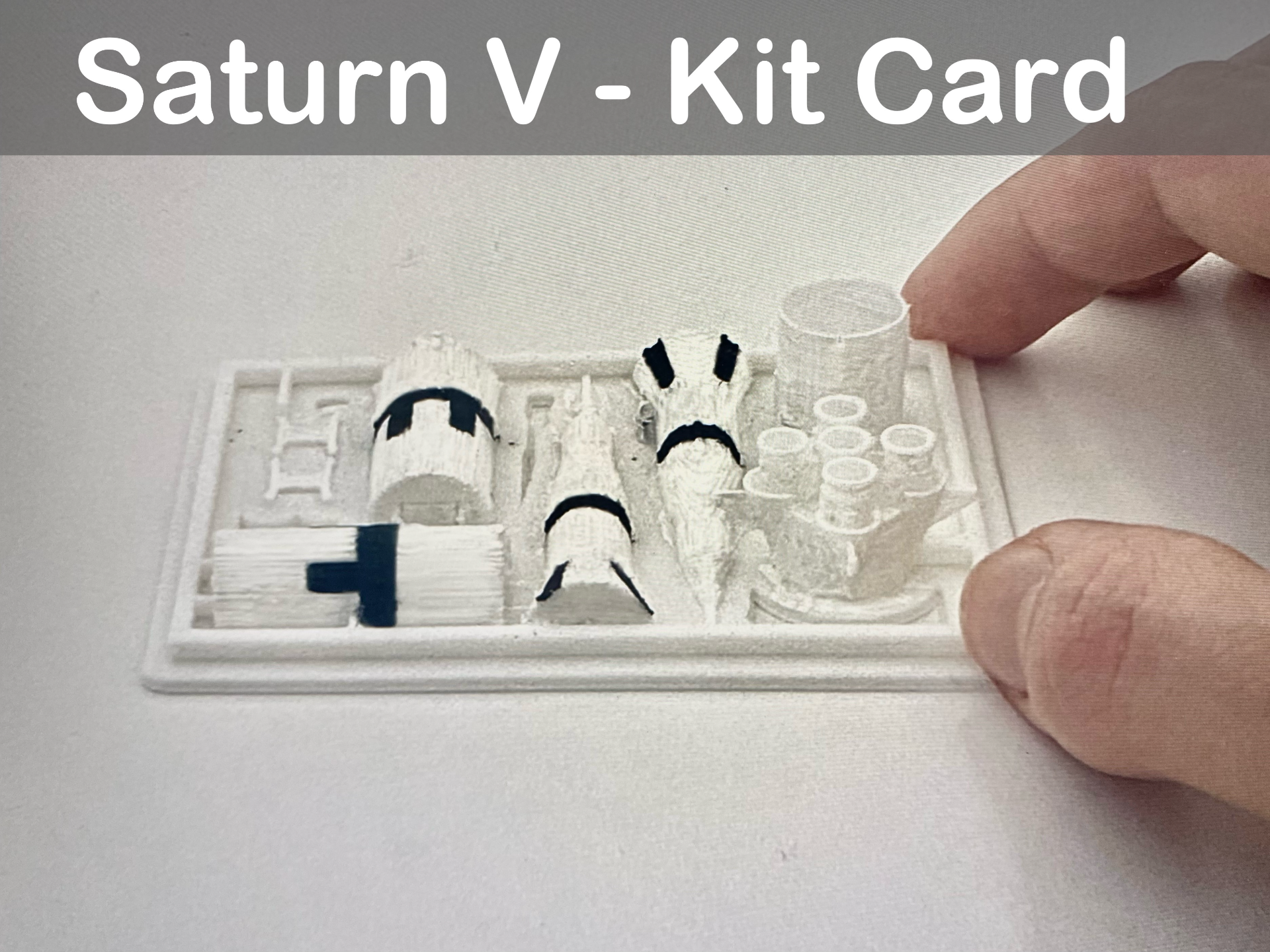 Saturn V Kit Card
