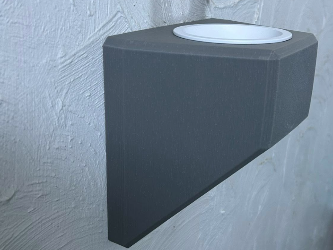 Lamp holder for a 75mm led spotligt