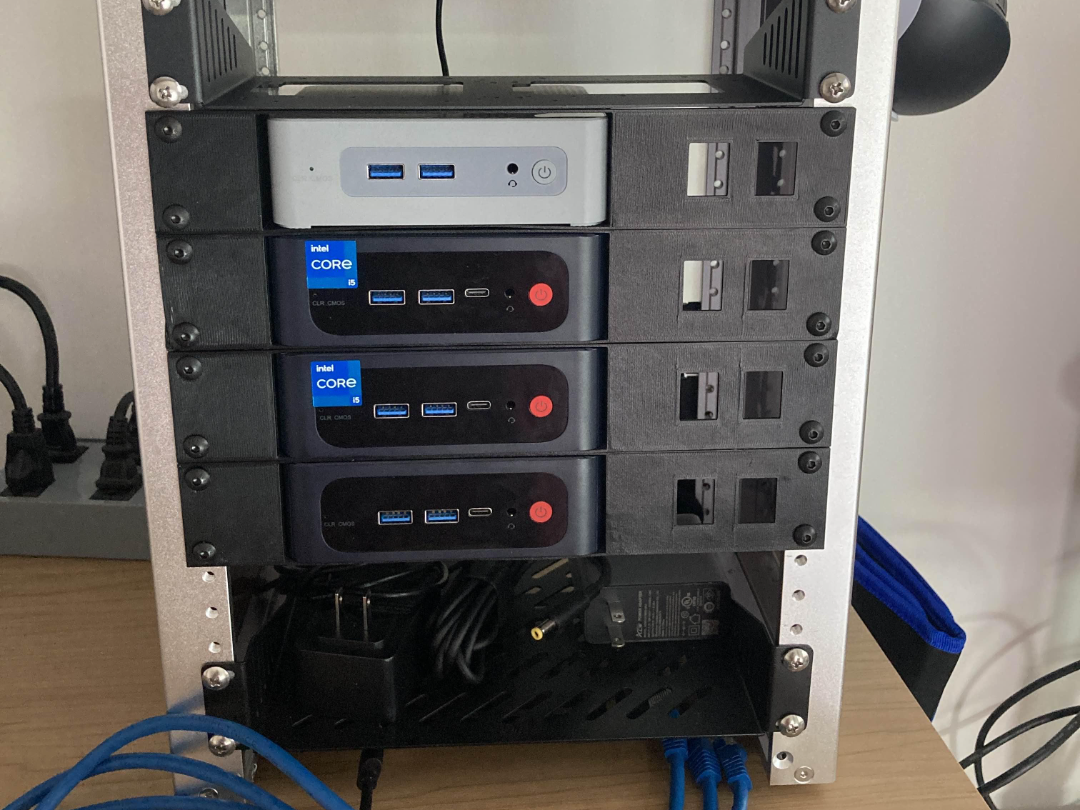 Beelink sei12 10 inch rack mount tray