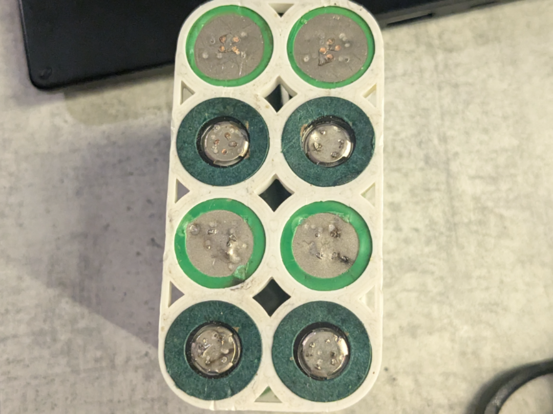 18650 2x4 4S2P Li-ion battery holder