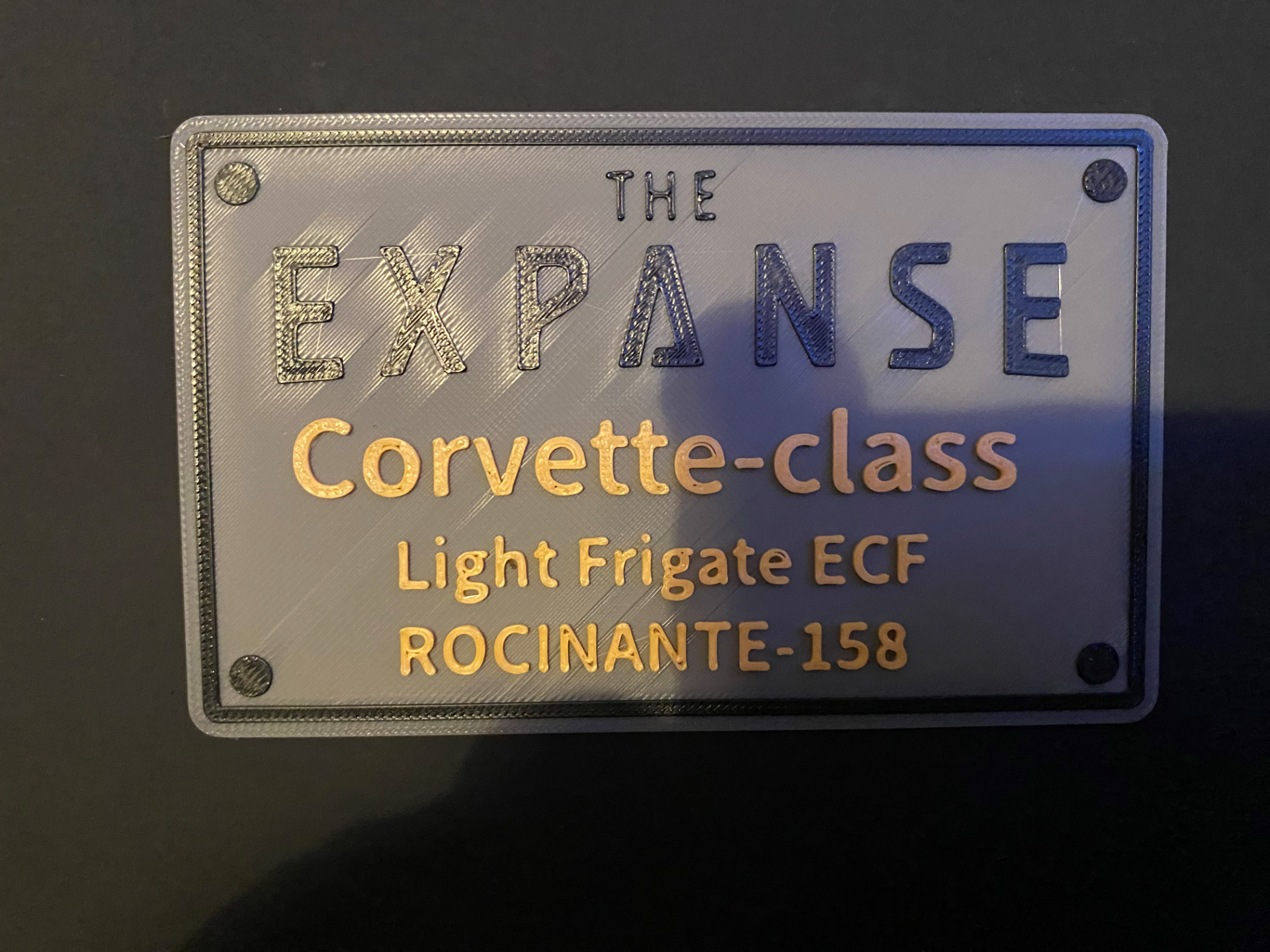 Display sign ROCINANTE-158 The Expanse