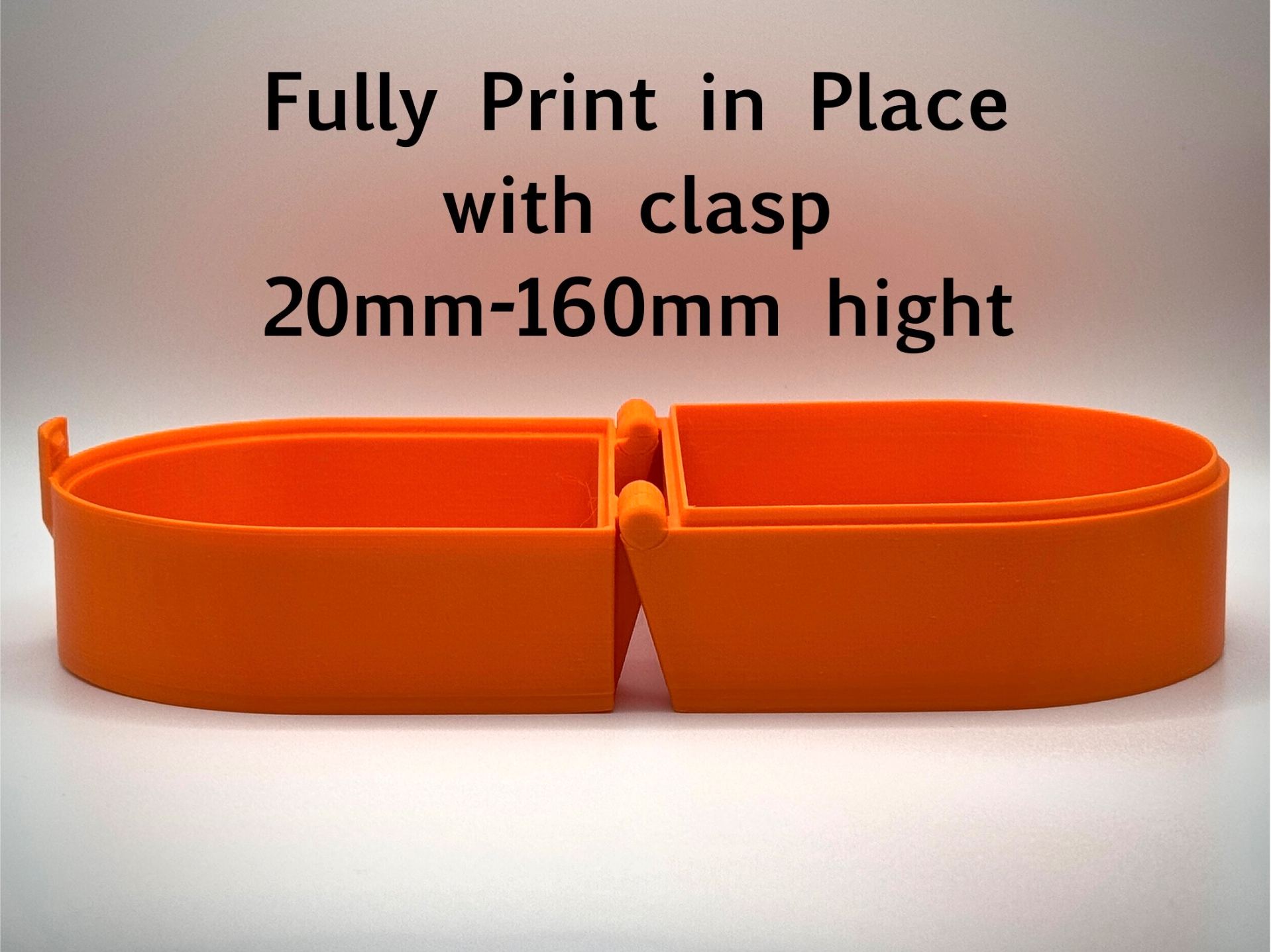 Print-in-Place Box choose your HIGHT! Dust proof
