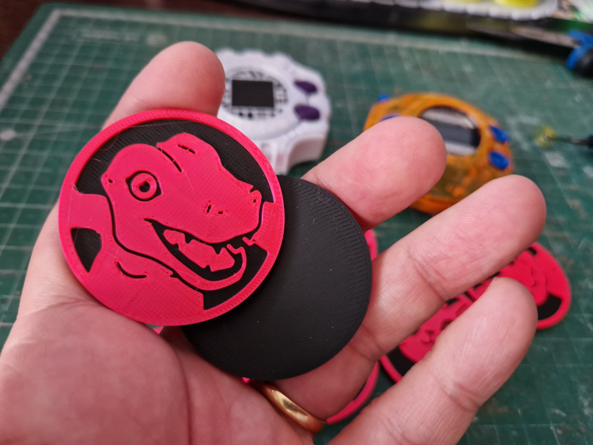 Agumon Digimon Coin