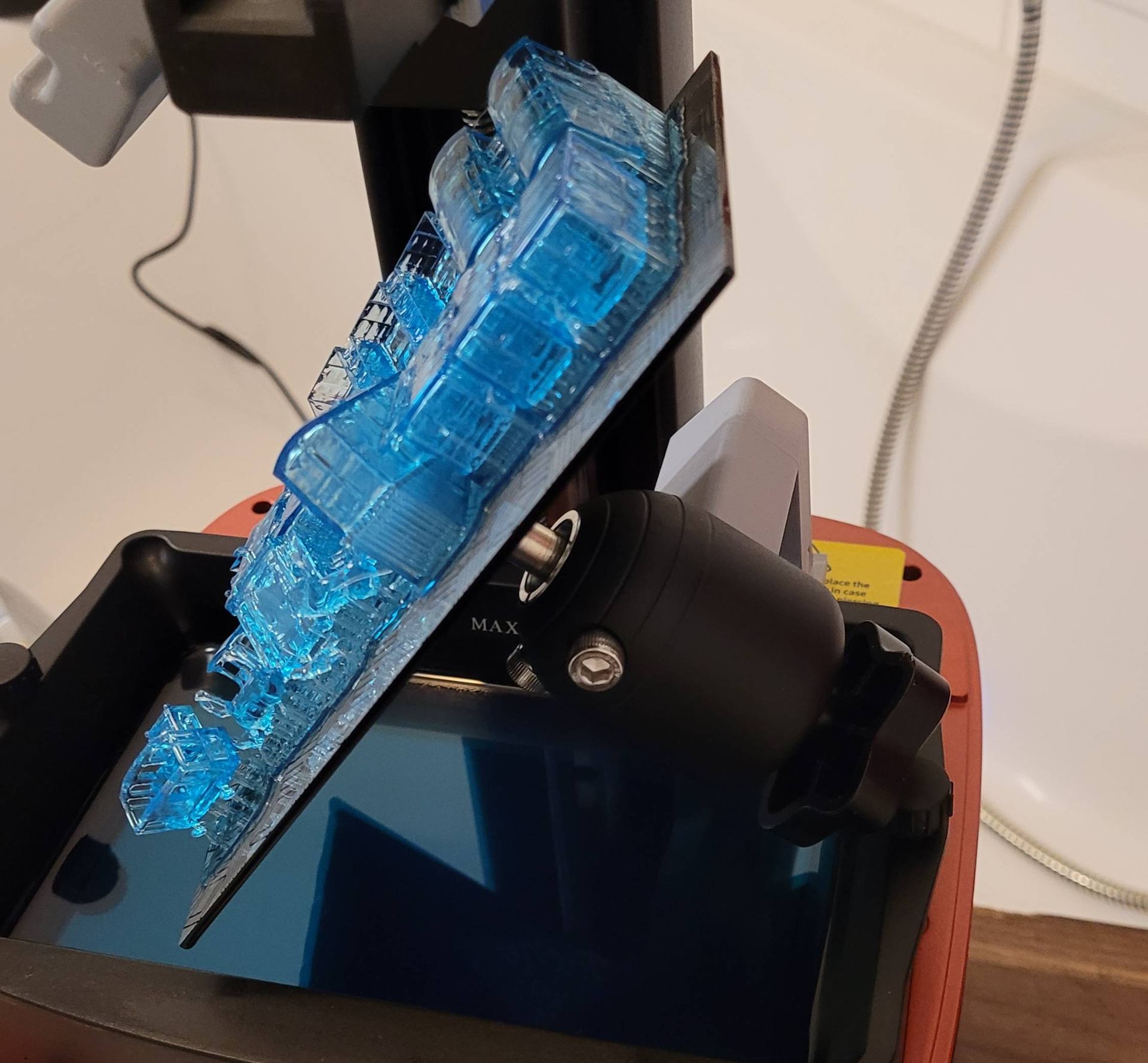 Elegoo Mars 4 drip mounts