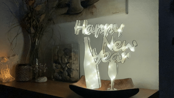 Happy New Year Lightbox 2 color