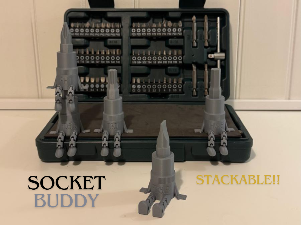 Flathead Socket Buddy (Articulated Legs) ( FD5.5)
