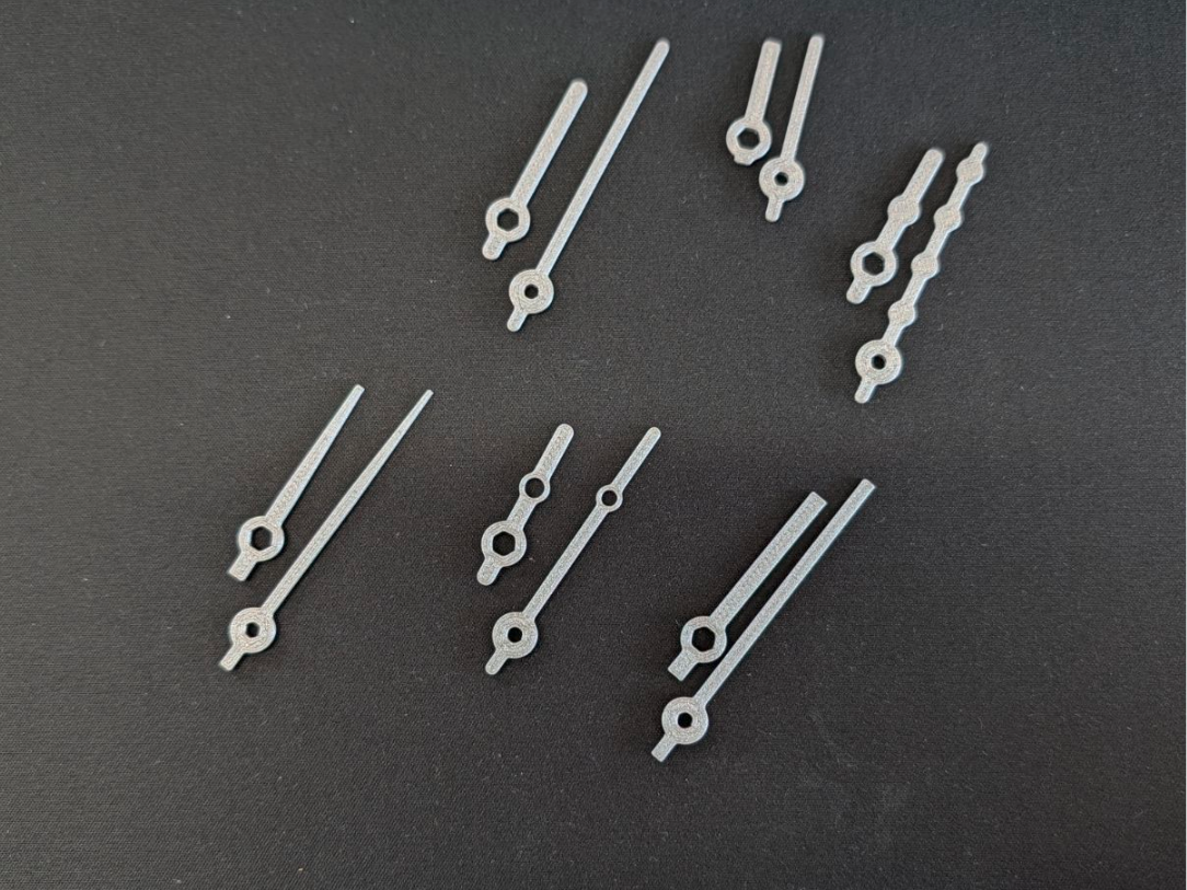 Zeigerset #1 für Standard-Uhrwerke (MH011, etc.)