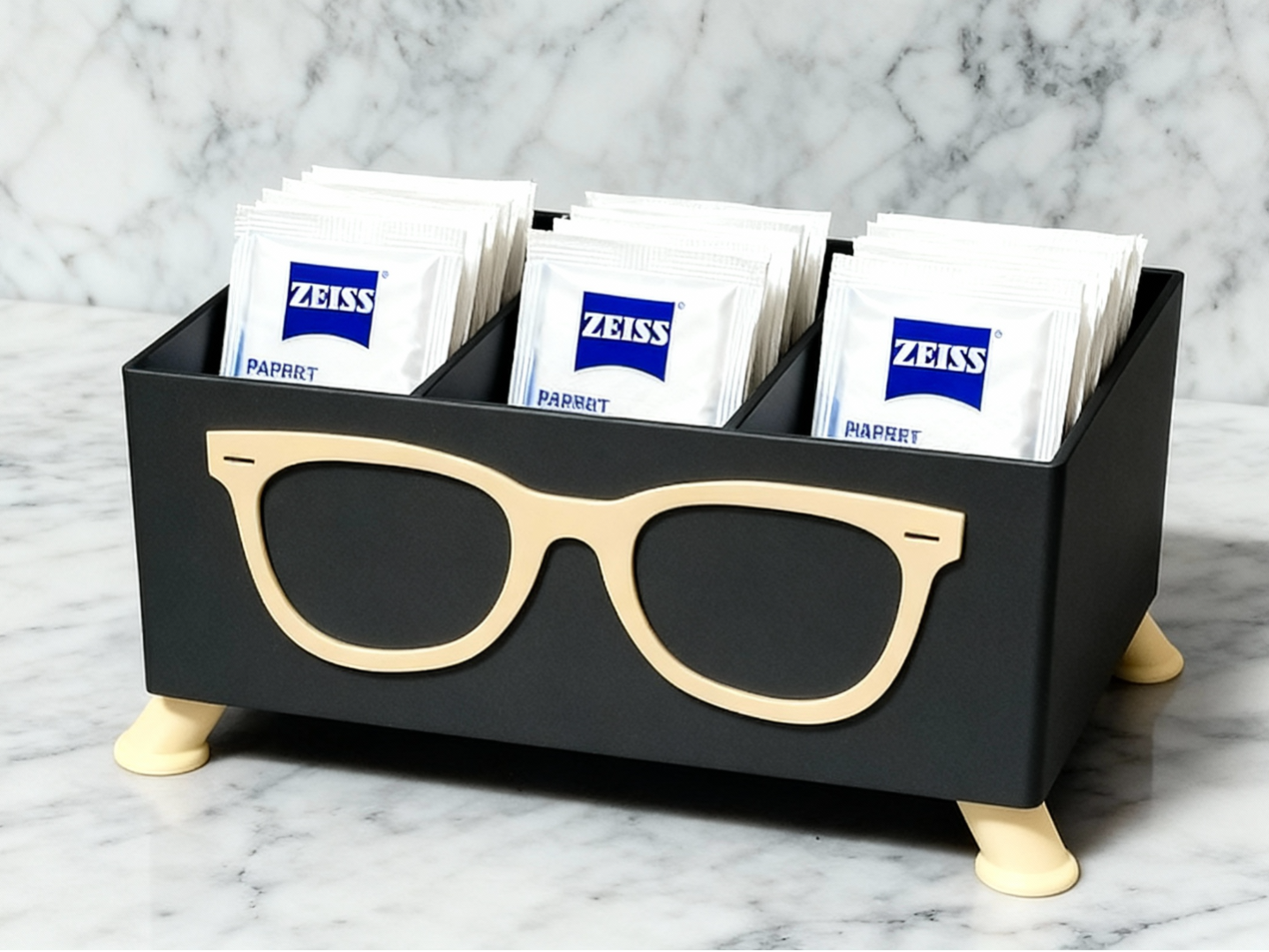 Dispenser per Salviette Zeiss per Lenti