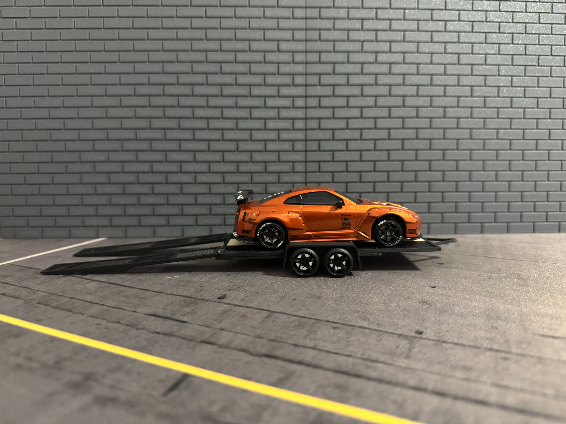 Diorama Mauer