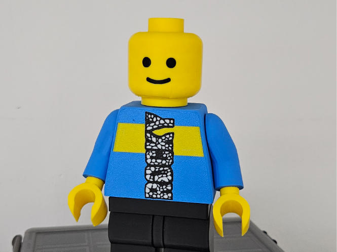 Brick Man Josh Rock, Rocky 20cm