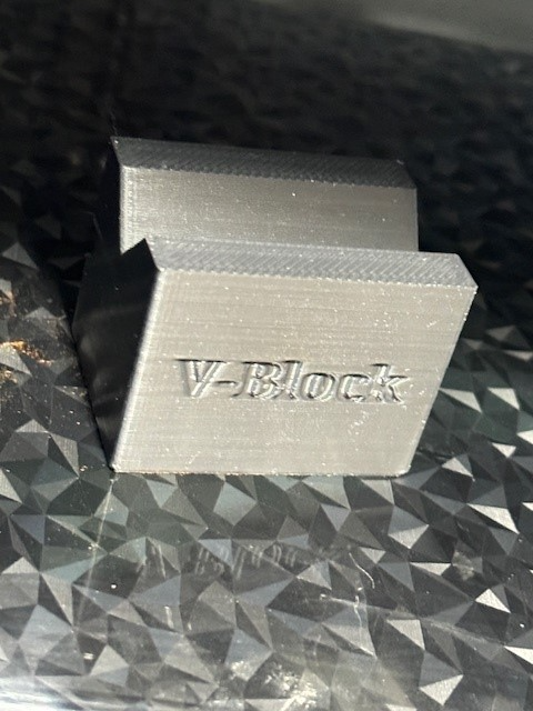 Machinist V-Block Vee Block With 45° V and Radius