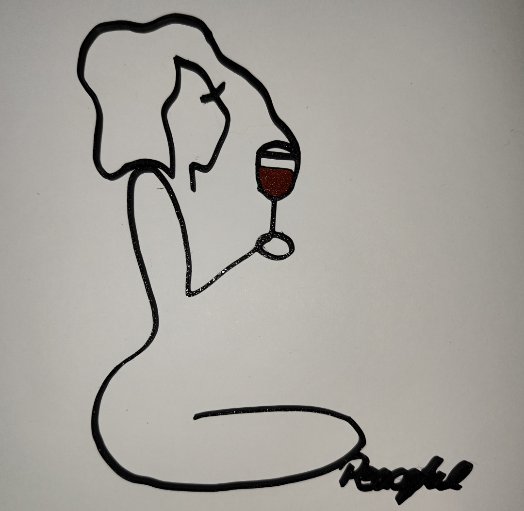 Peaceful - Frau aus einer Linie