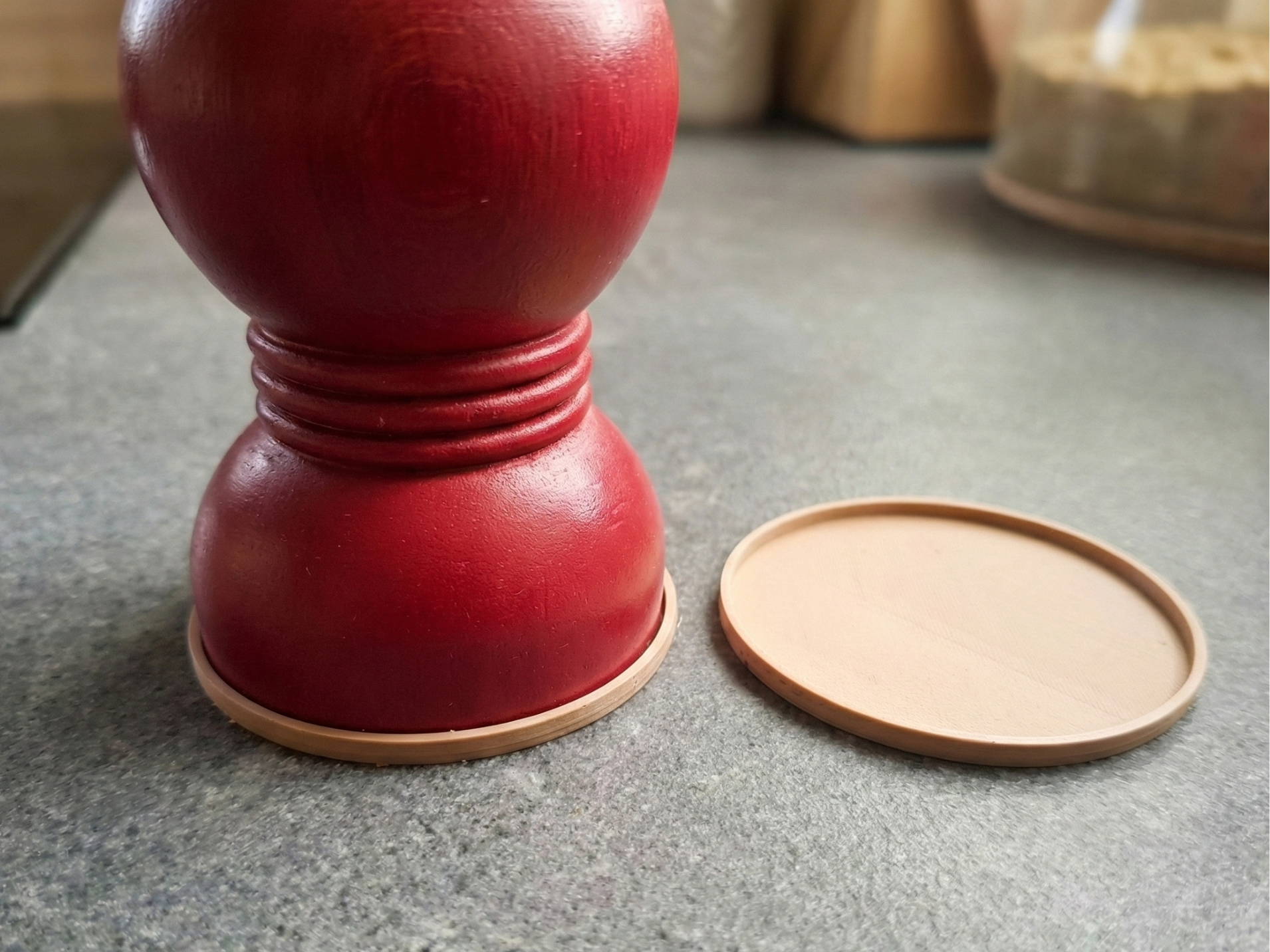 Salt and pepper mill cap | scalable | 15 min print