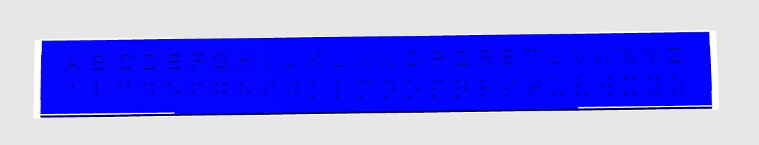 Braille to English Cheat Bar
