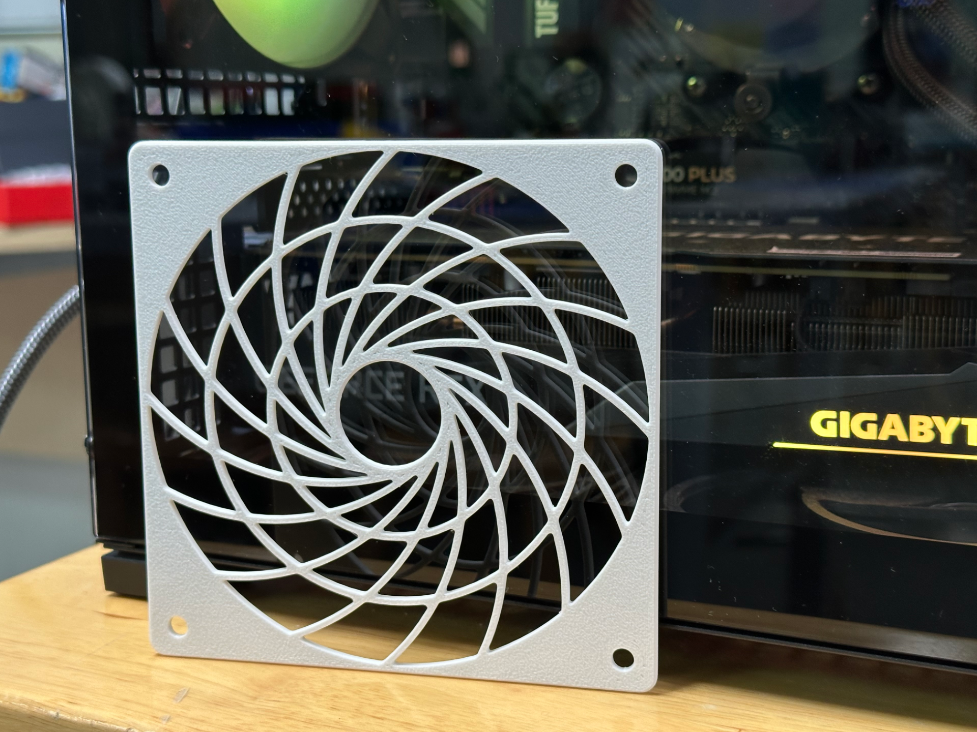 Noctua-Inspired Fan Grill and Furniture Mod Kit