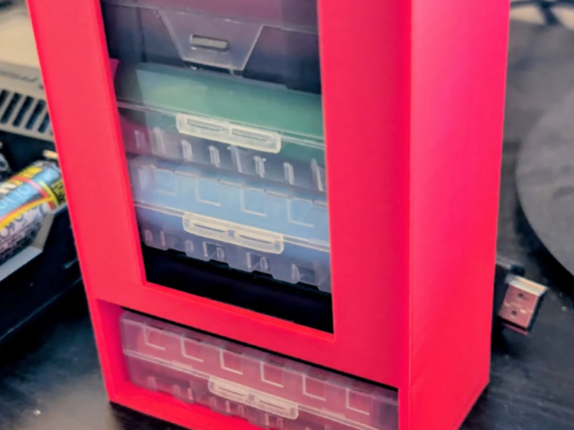 18650 dual battery box dispenser