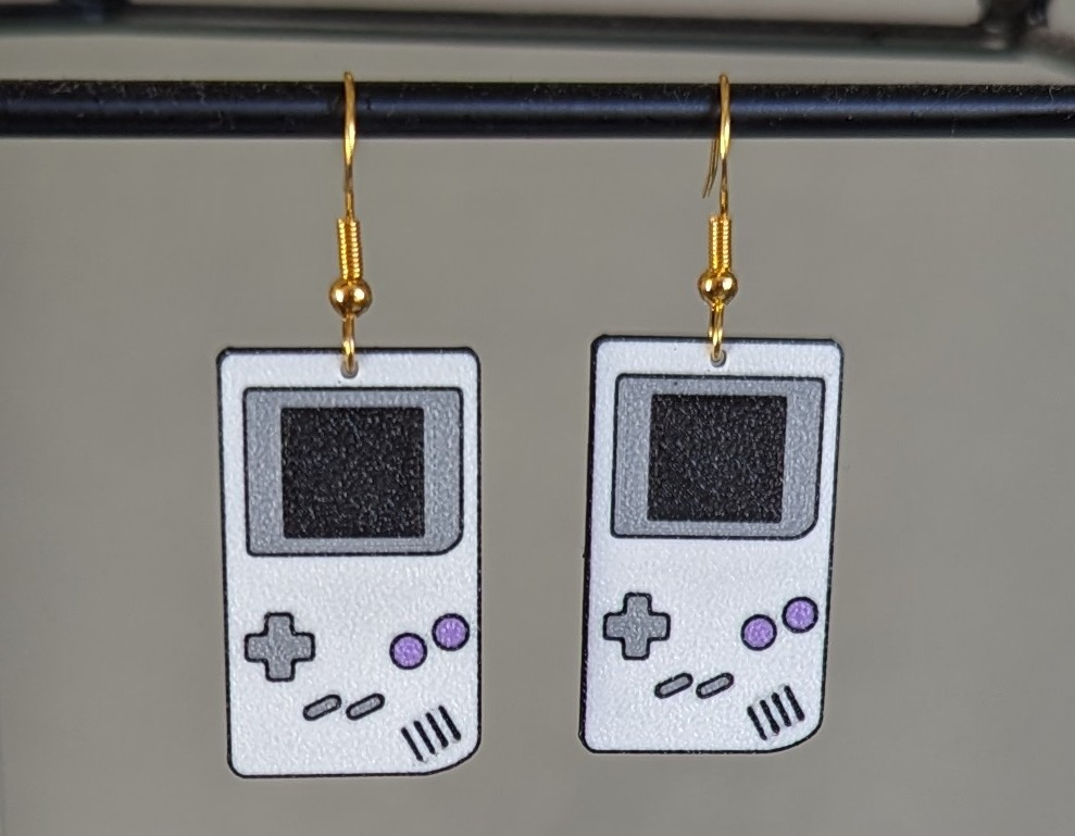 Game Boy Classic Earrings