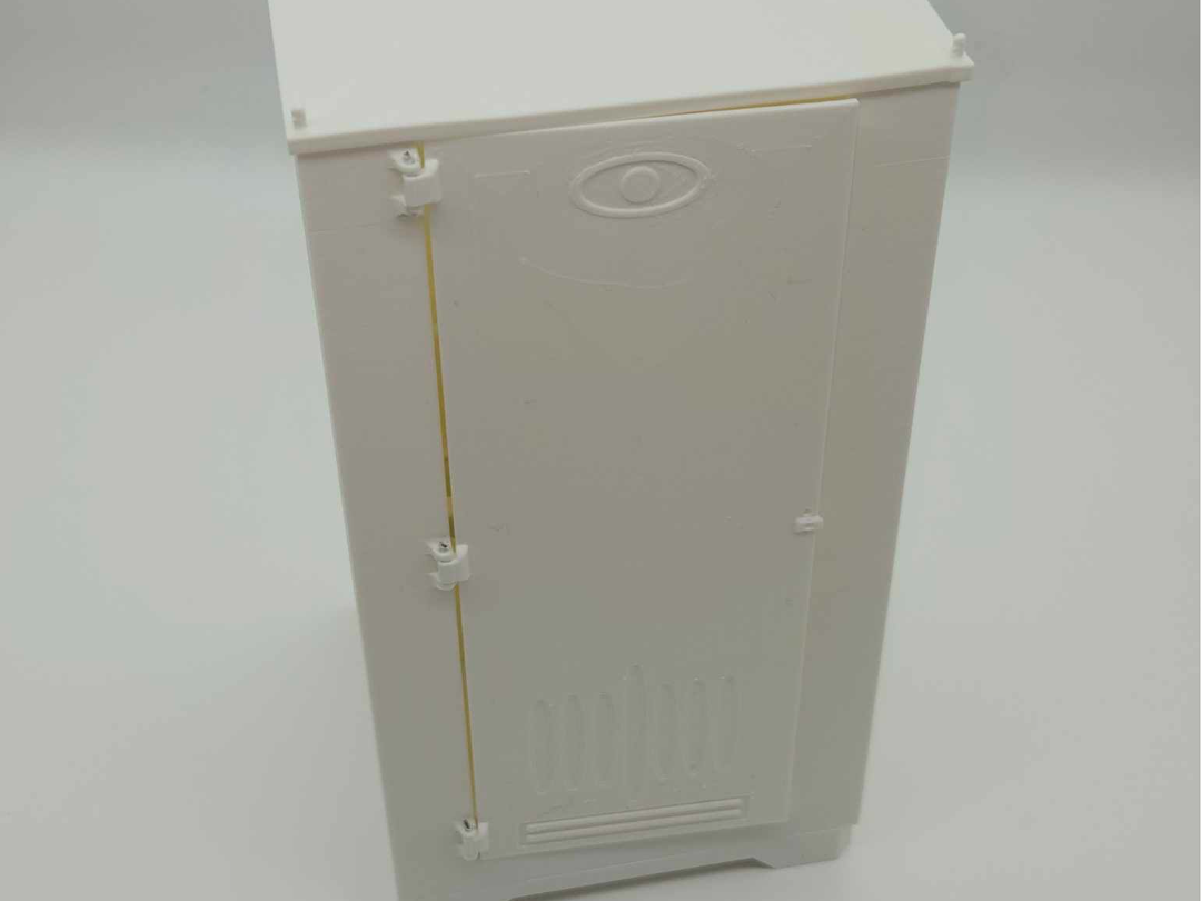 Porta Potty - DETAILED - Scale model