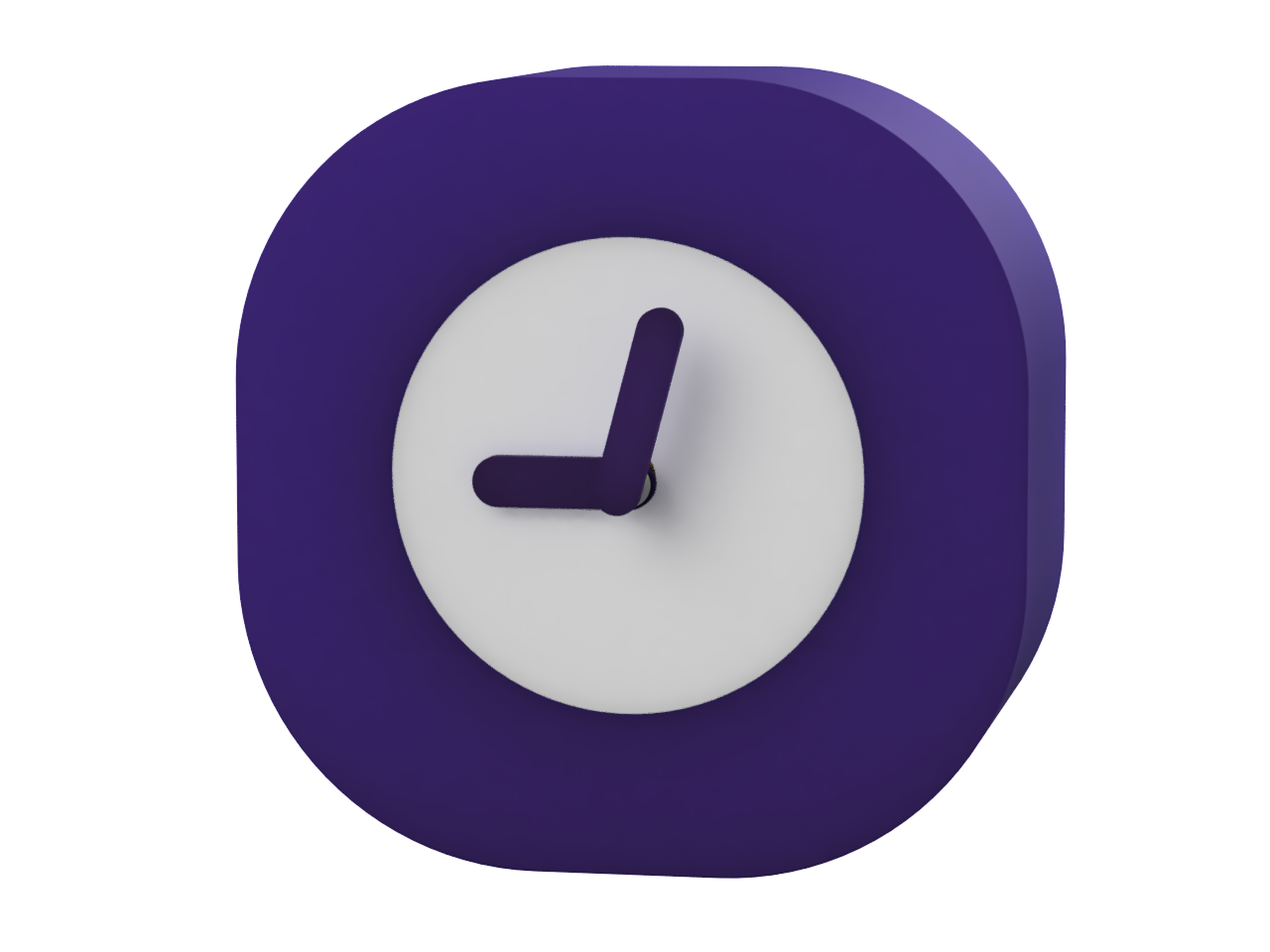 3D Android-Inspired Clock Model desktop