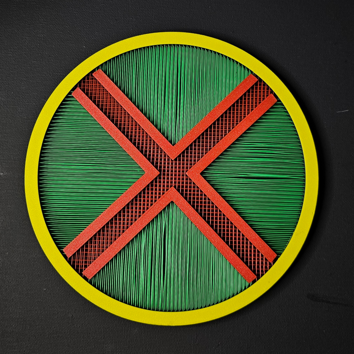 Martian Manhunter String Art