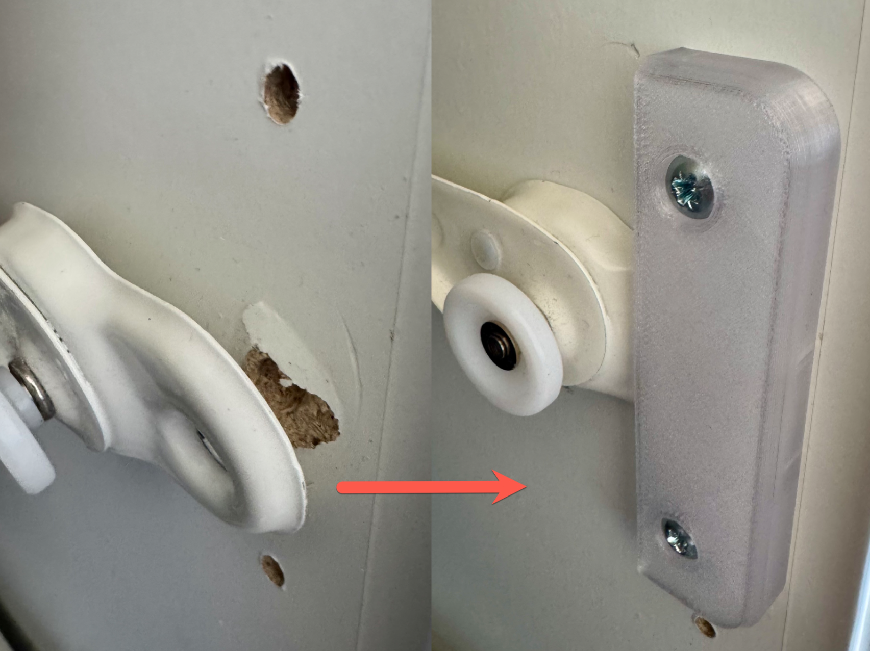 IKEA Komplement pull-out rail fixer