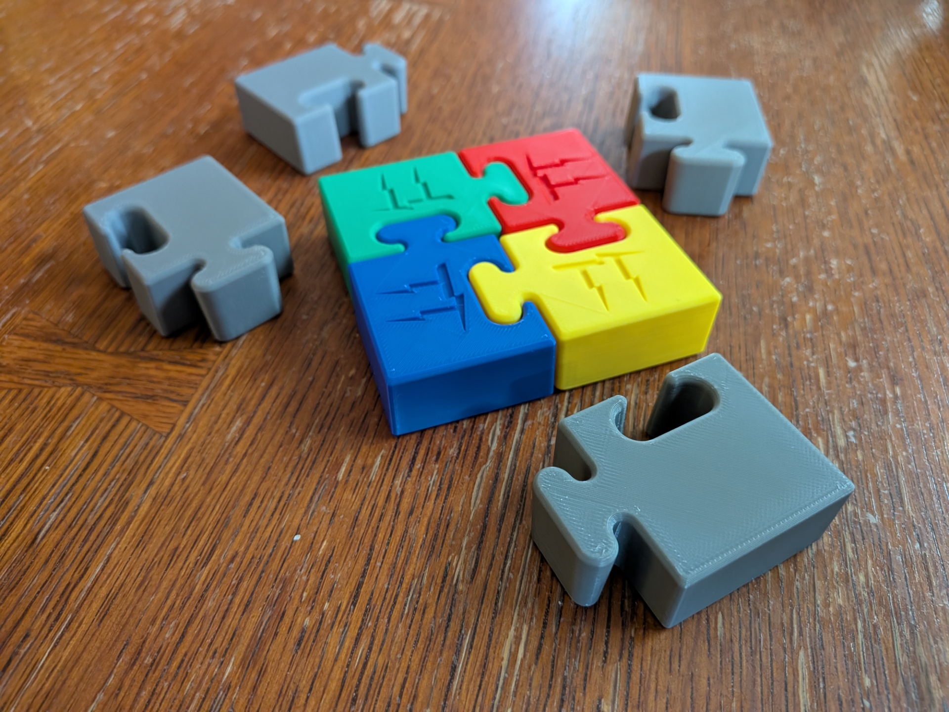 "Impossible" Four Piece Puzzle