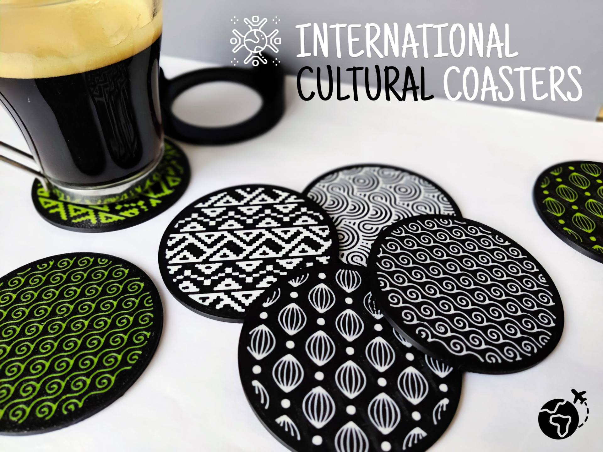 INTERNATIONAL CULTURAL COASTERS