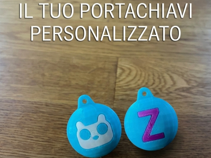 PORTACHIAVI PERSONALIZZABILE