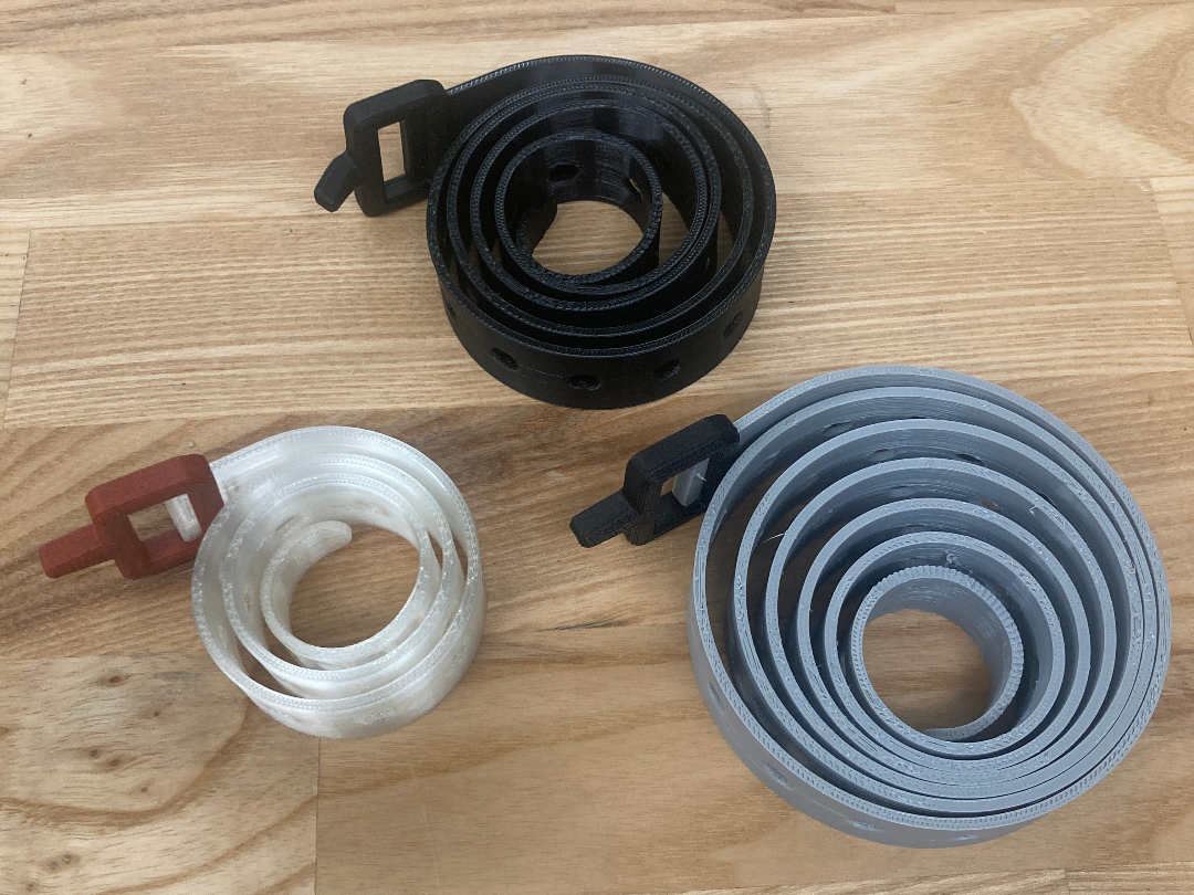 Voile inspired gear straps