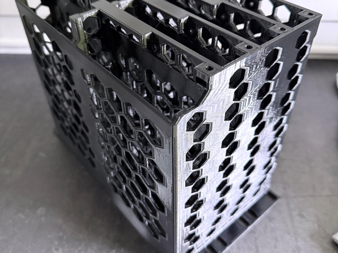 10" 8 HDD 3U Lightweight Hex Rack