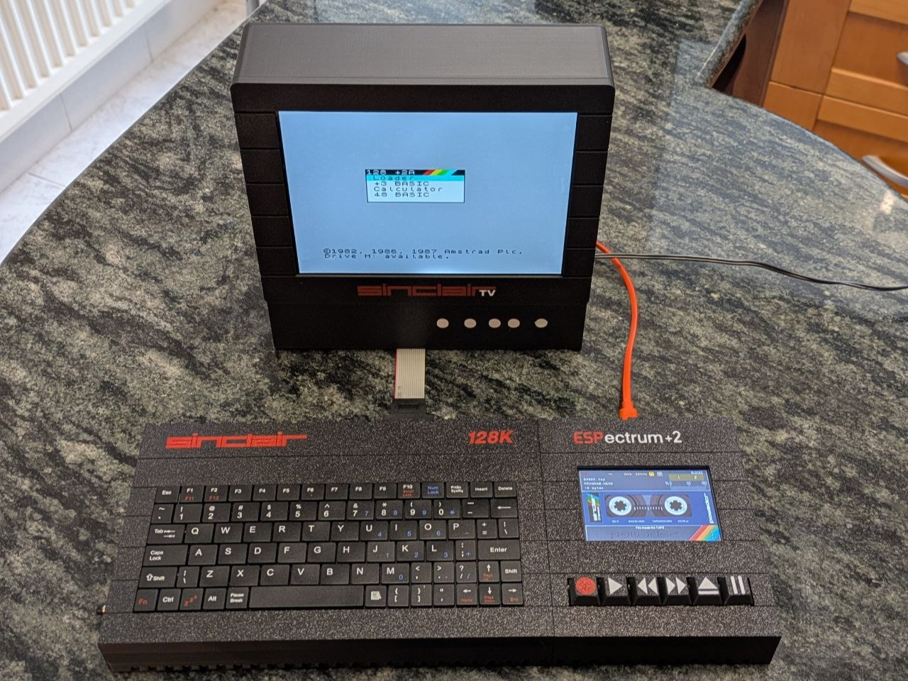 Carcasa ESPectrum +2A - Versión 3