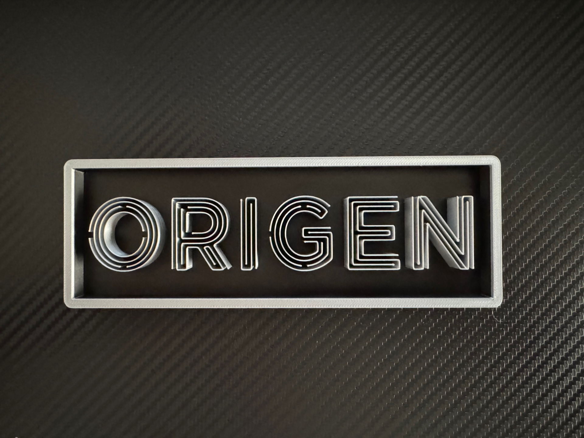 LOGO 3D PELICULA ORIGEN (INCEPTION)